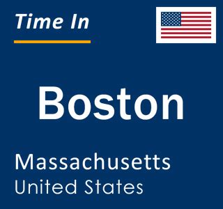Time in Boston, Massachusetts, United States now.